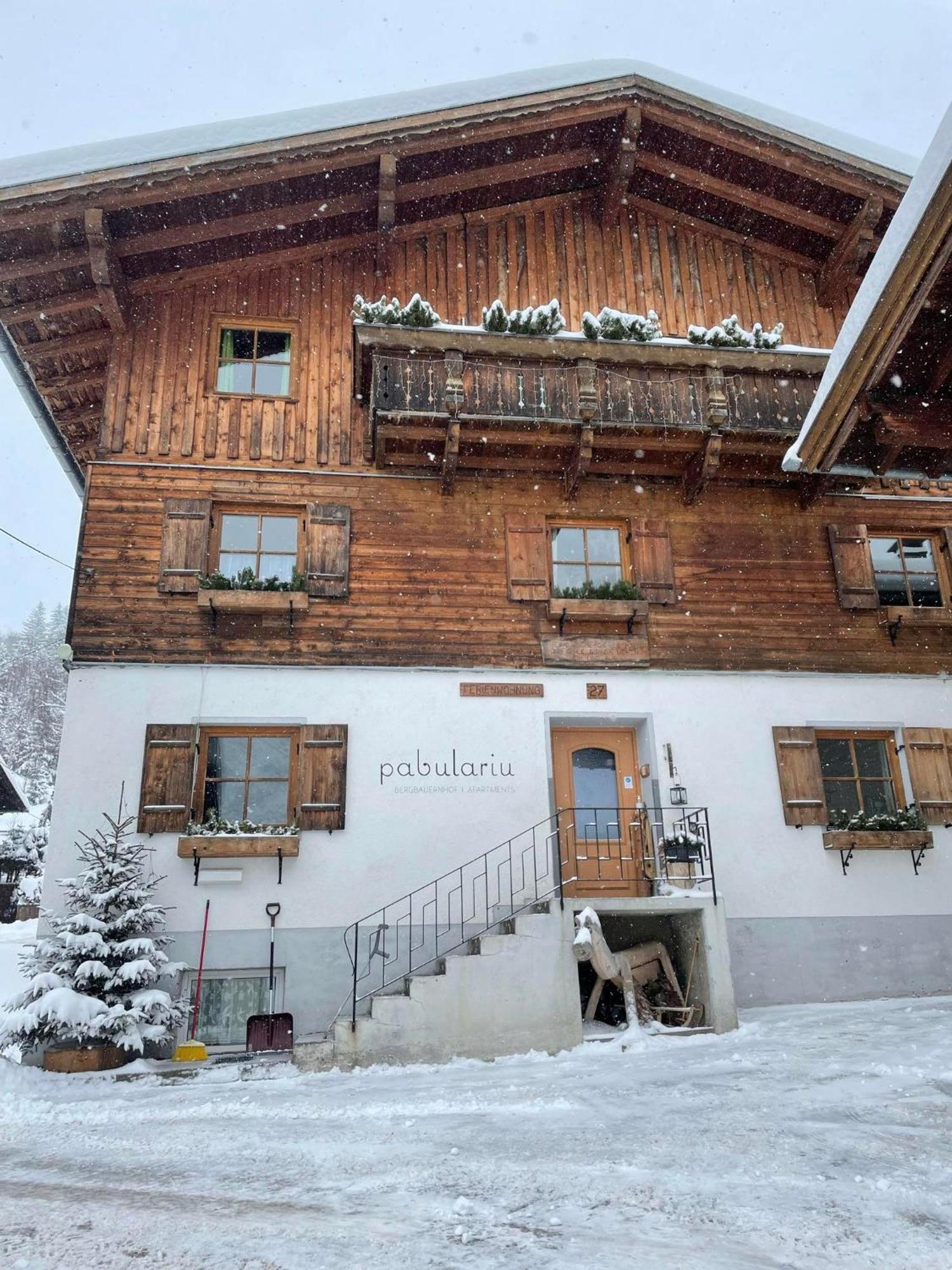 Bergbauernhof Pabulariu Villa Boden Eksteriør billede
